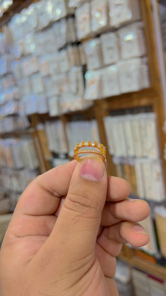 1 carat zircone ring (Rg08)