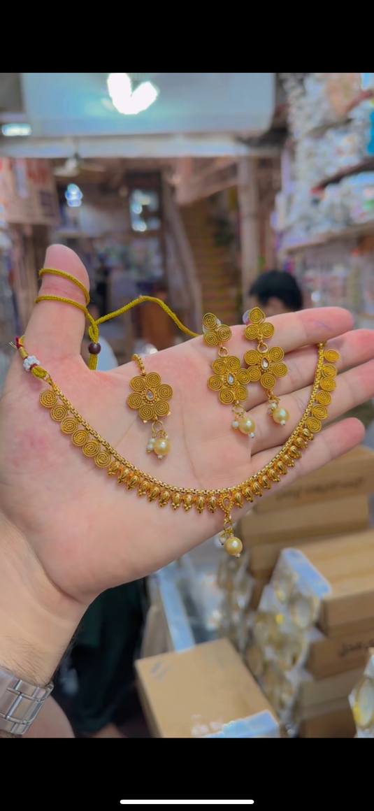Rajwari South Indian Necklace set(Ns211)