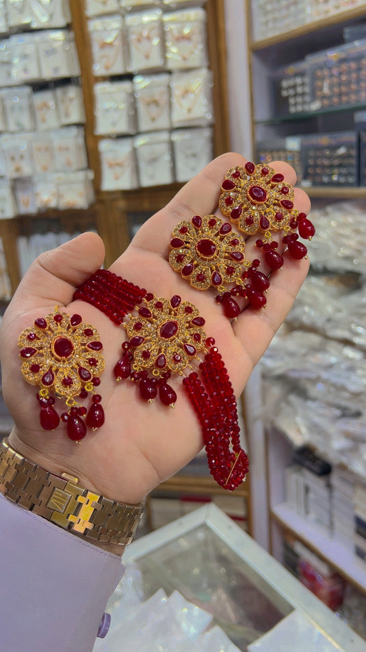 Kundan chokar set (Cs45)