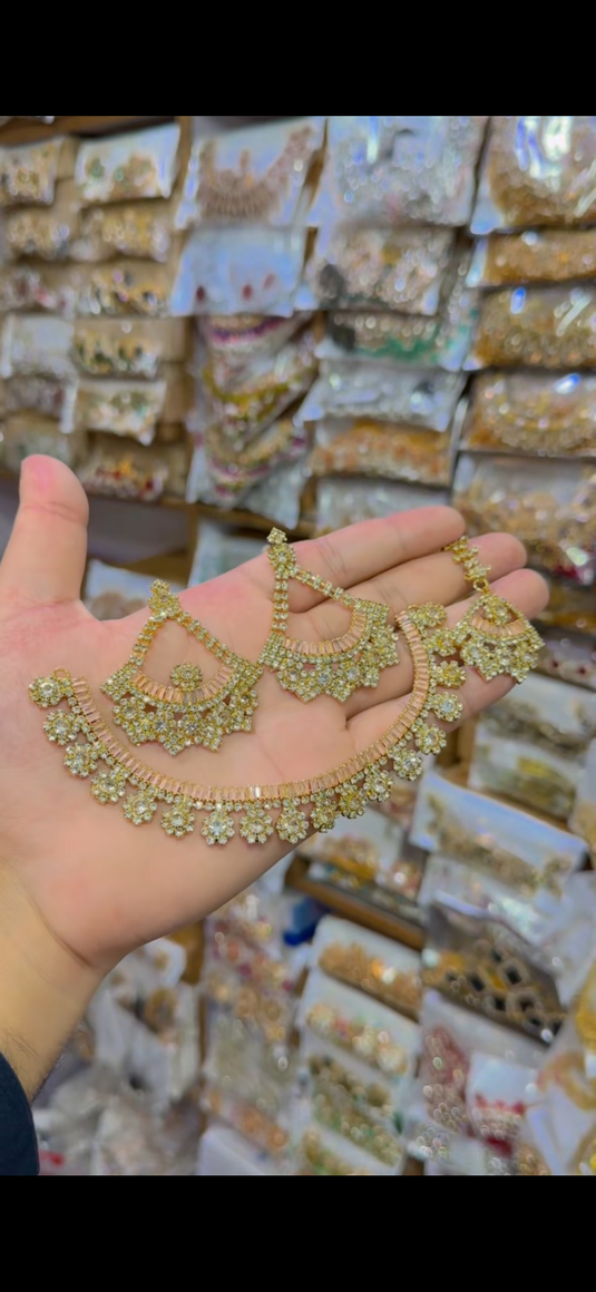 Zircone Necklace set(Ns137)