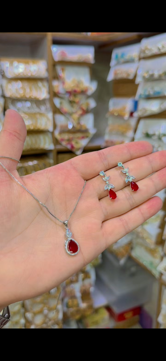 One Carrat Locket set(Ls151)