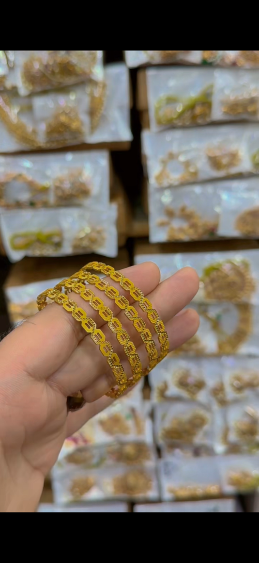 Gold plated Bangles(Bg391)