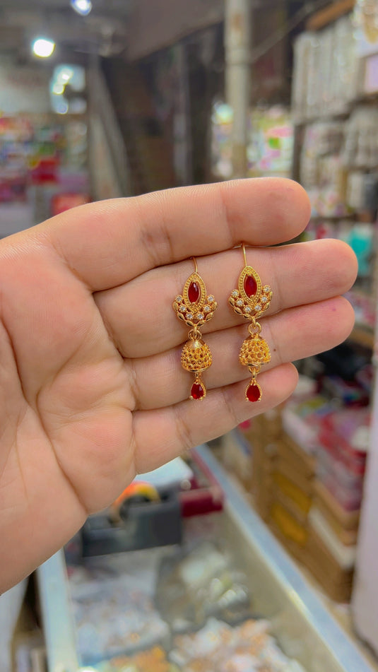 gold plated earrings (Er03)