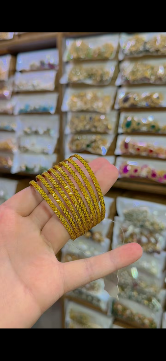 Gold plated Bangles(bg198)