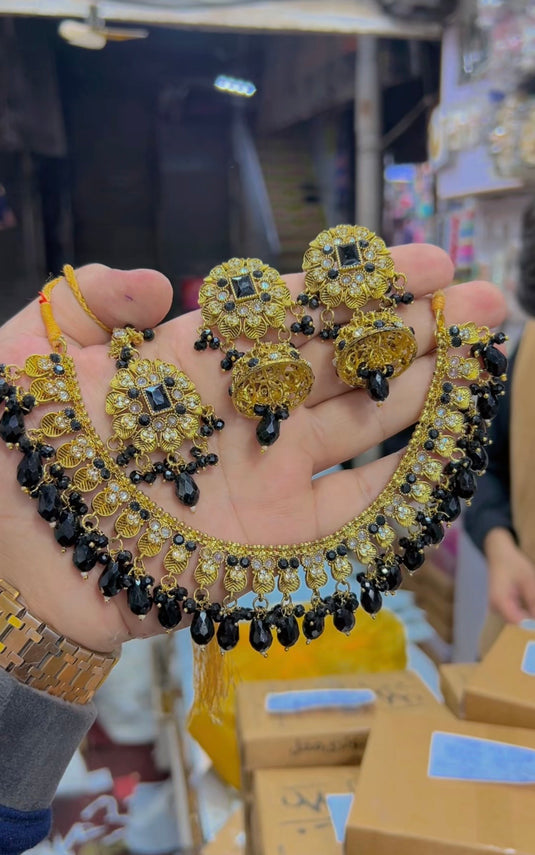 Zircone necklace set (Ns157)