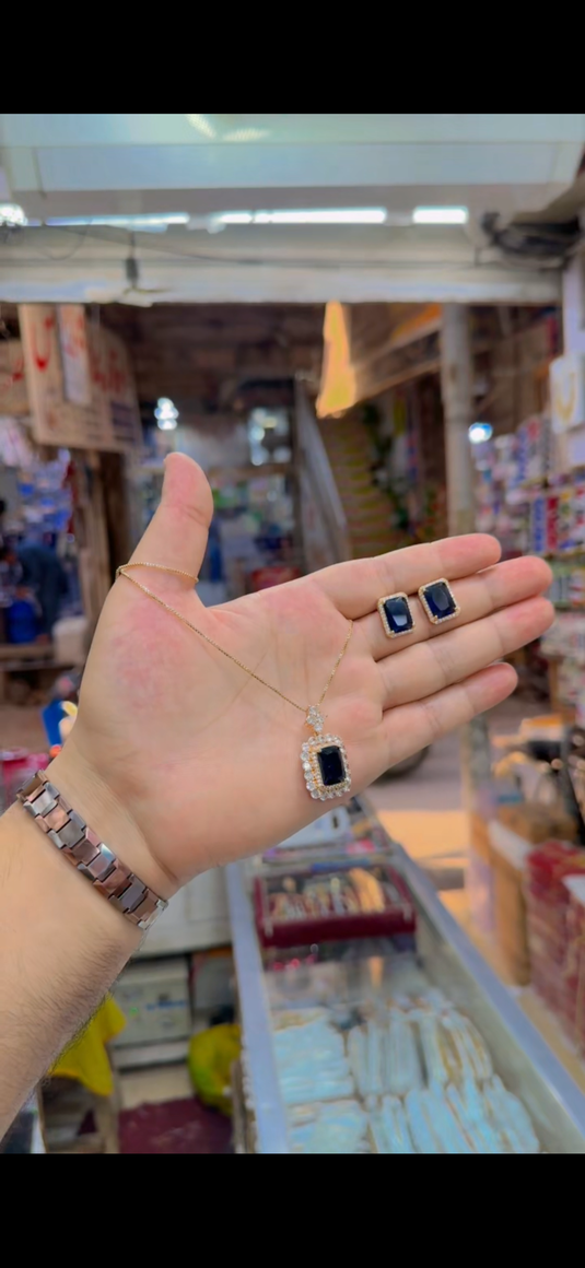 One Carrat Locket set(Ls223)