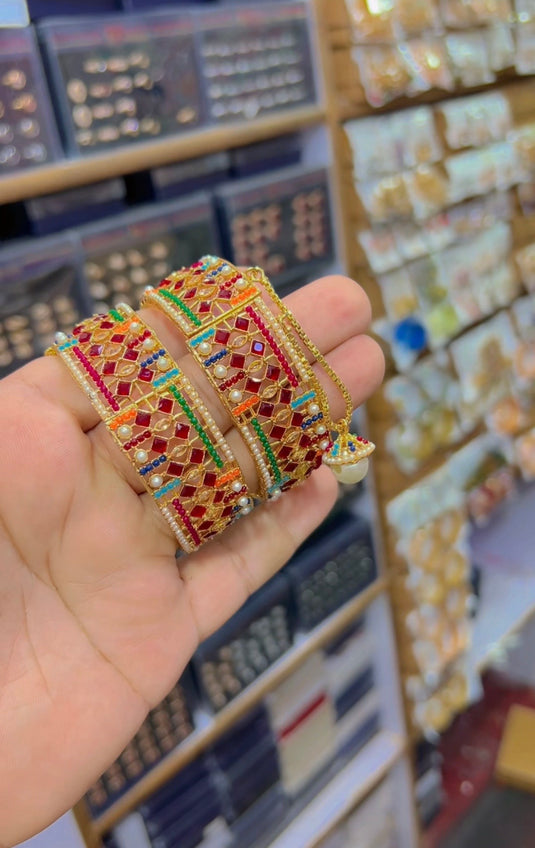 Zircone openable bangles (Bg137)