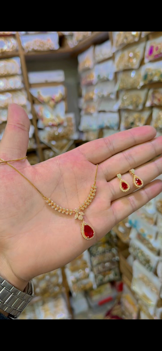 Gold plated Locket Set(Ls156)