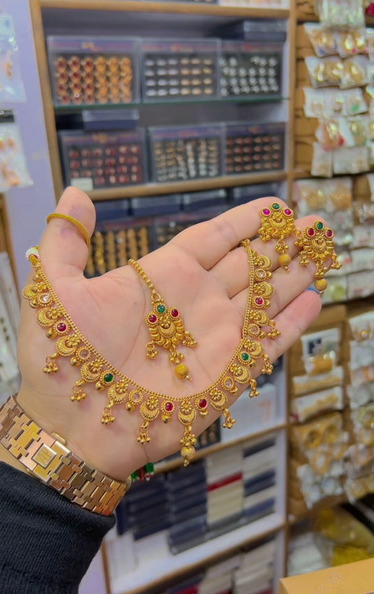 Rajwari necklaces set (Ns139)