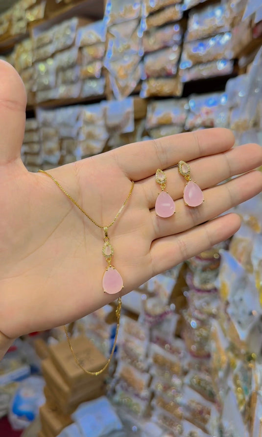 One Carrat Locket set(Ls110)