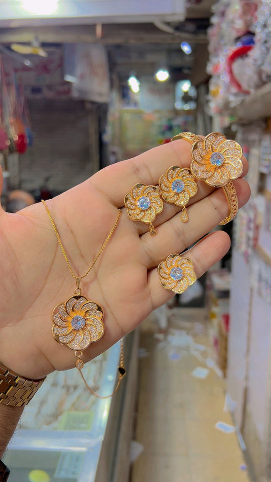 Gold plated Combo set (Ls044)