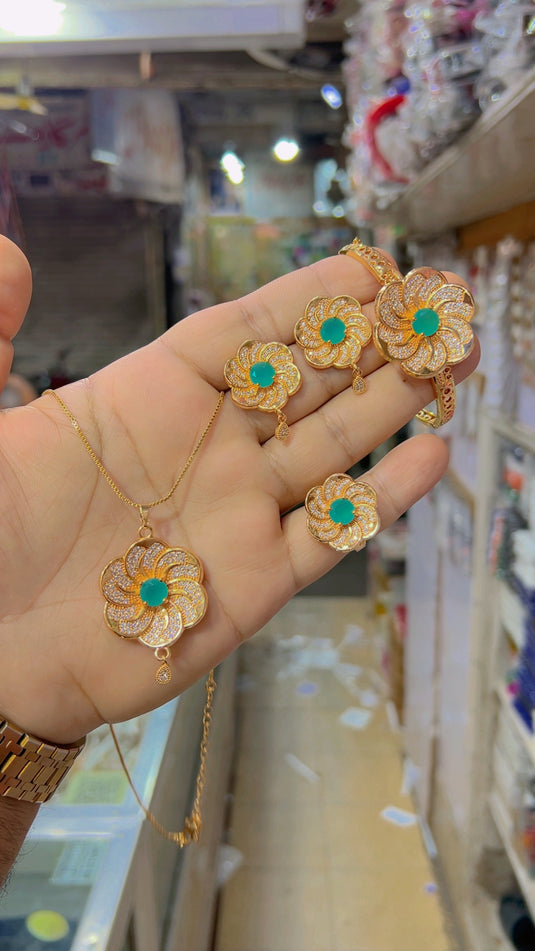 Gold plated Combo set (Ls044)