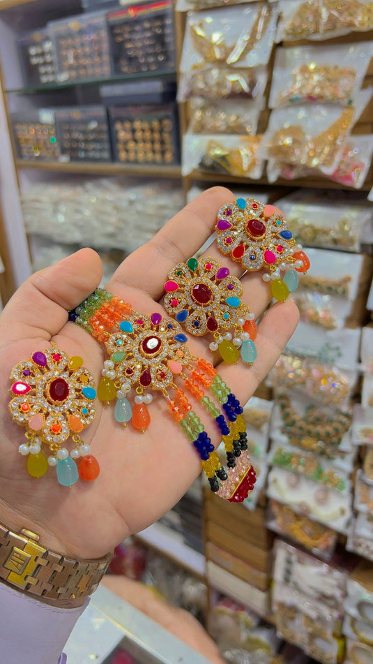 Kundan chokar set (Cs45)