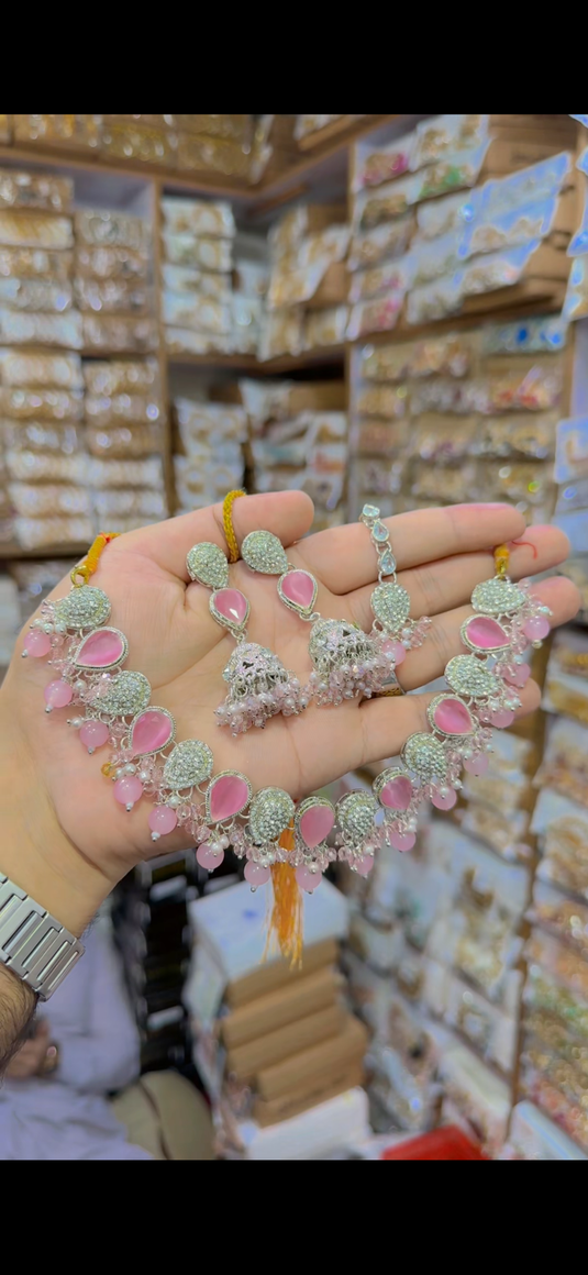 Zircone Necklace set(Ns125)