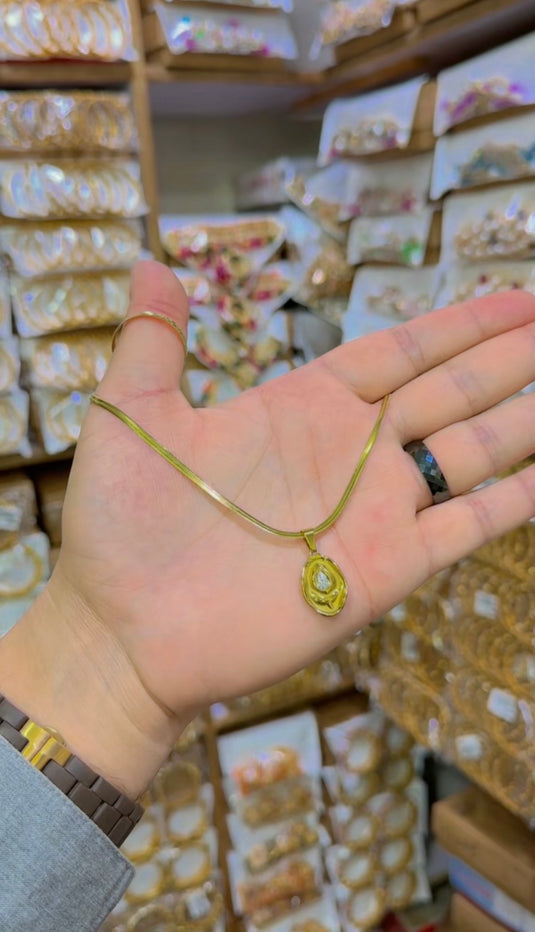 Stainless steel Locket chain(Lc119)