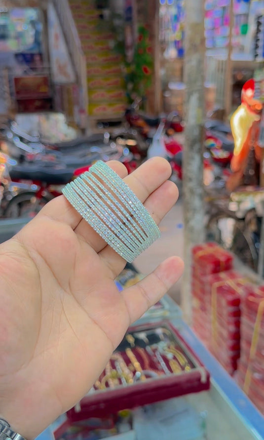 Zircone 12 bangles (Bg277)
