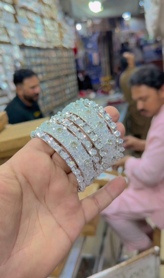 indan Cyrstan bangles (Bg253)