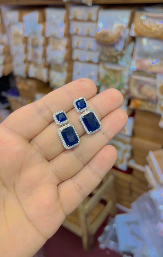 1 carat earrings (Er059)