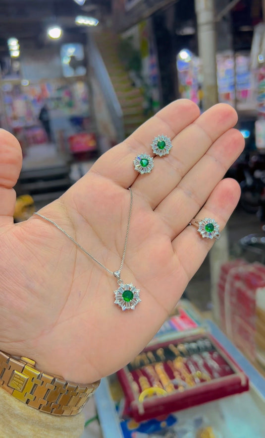 1 carat Locet Set + ring (Ls148)