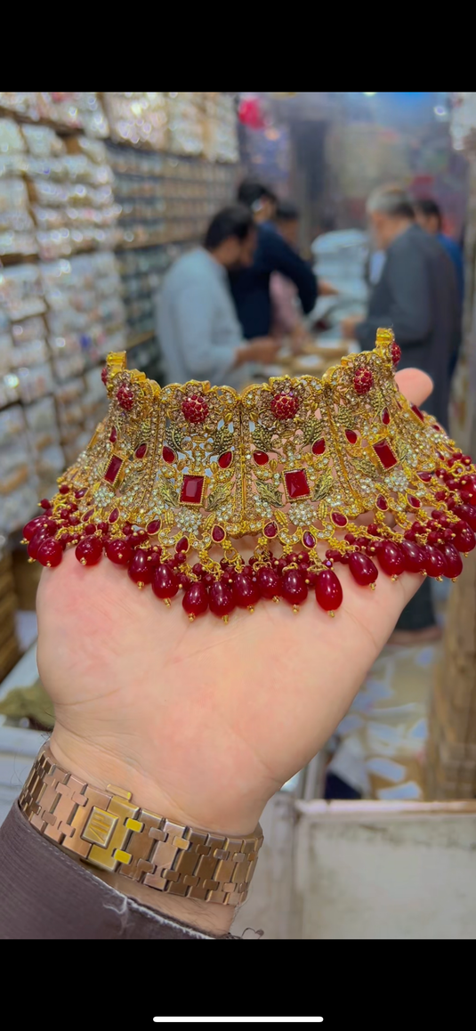 Full mala bridal set (Ns063)