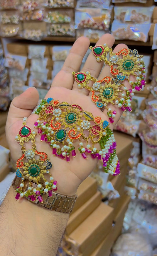 9 ratan Chokar set (Cs85)