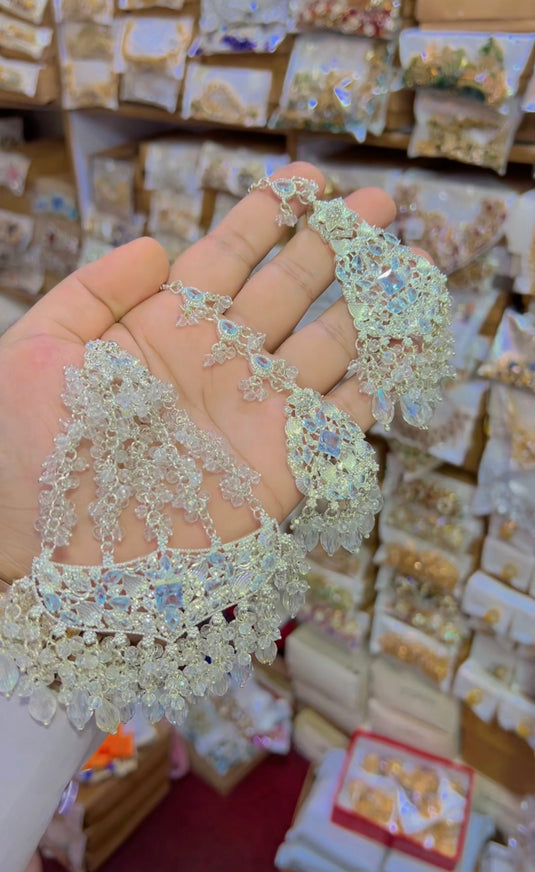 3d zircone bridal set (Ns117)