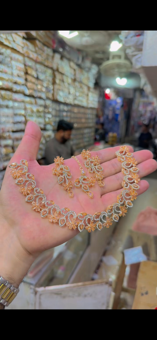 Zircone Necklace set(Ns141)