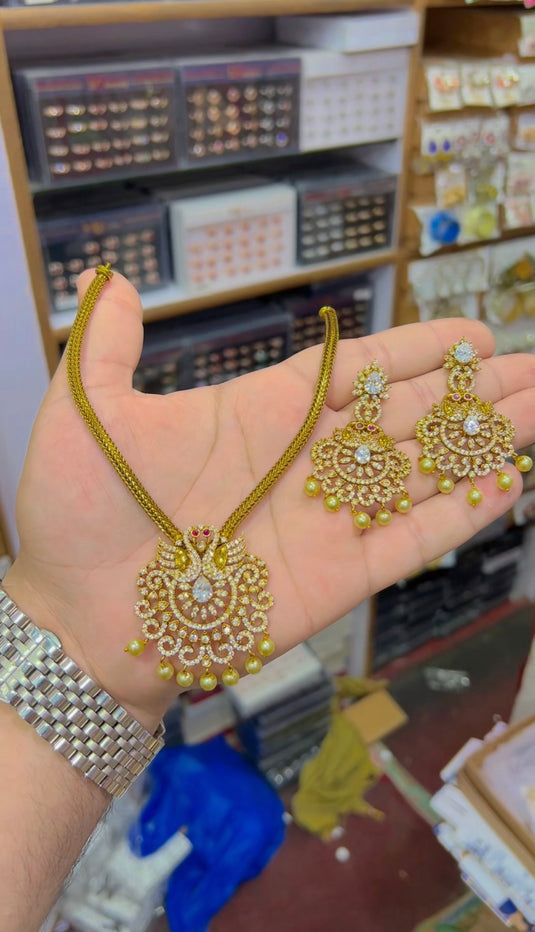 South Indian necklace set (Ns130)