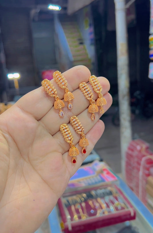 1 carat Jhumki (Db050)