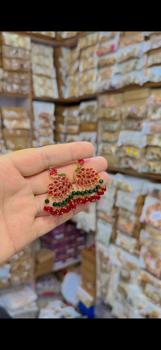 Real Sona Polish Zircone Earrings(Er99)