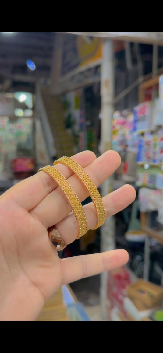 Gold plated China Gold Bangles(Bg394)