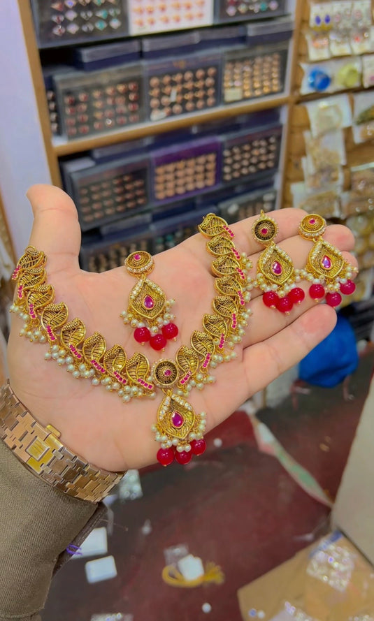 Turkish necklace set (Ns134)