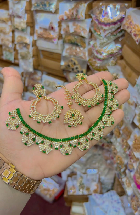 Zircone necklace set (Ns121)