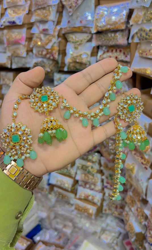 Sharay wali Jhumki + bindiya (Bk23)