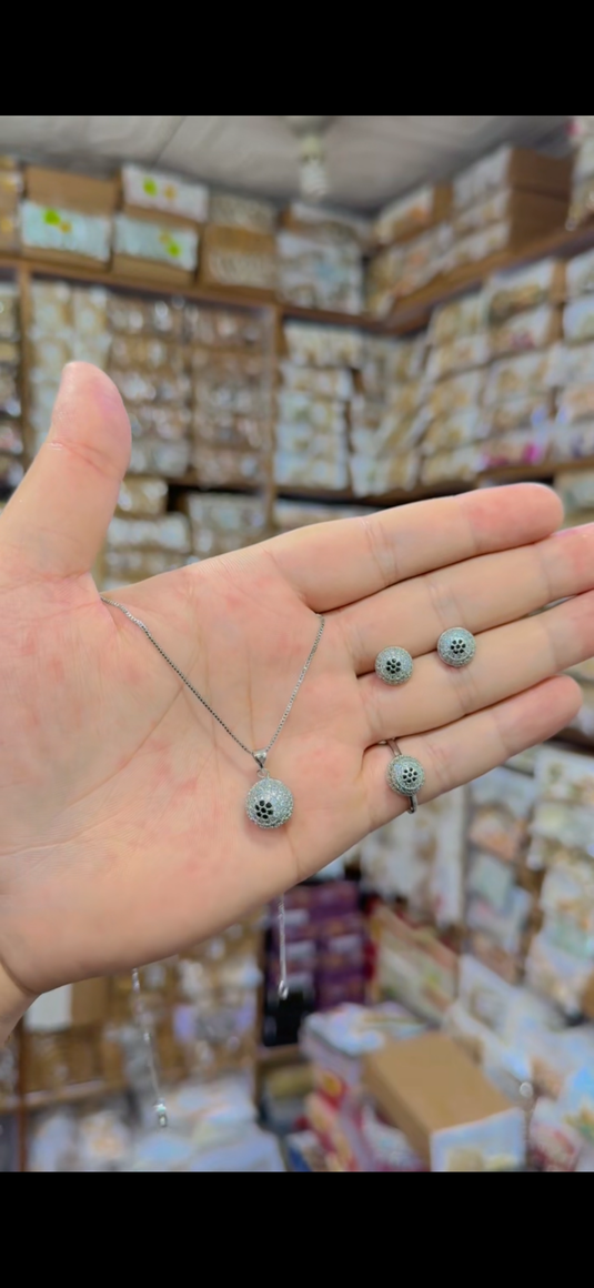 One Carrat Locket set(Ls125)