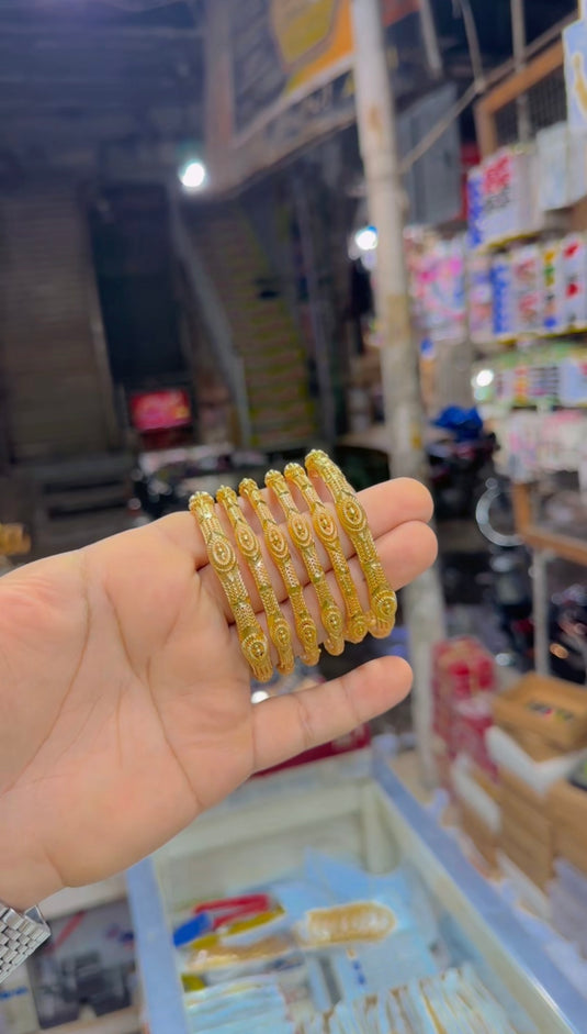 gold plated bangles (Bg400)