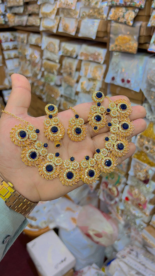 Zircone necklace set (Ns62)