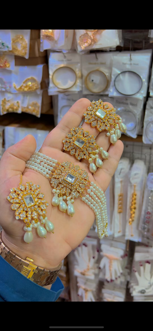 kundan chokar set (Cs48)