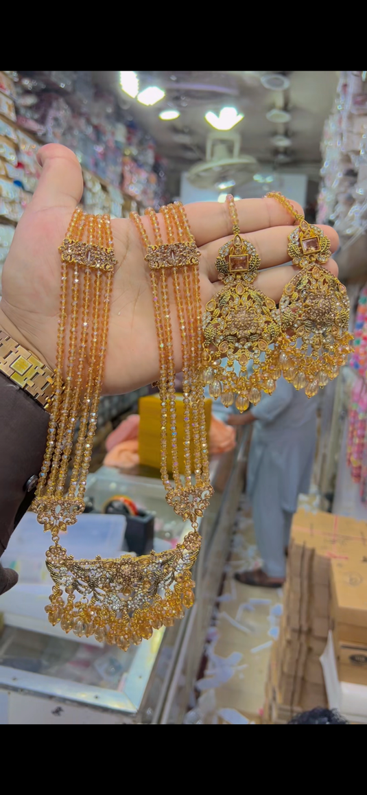 Full mala bridal set (Ns063)