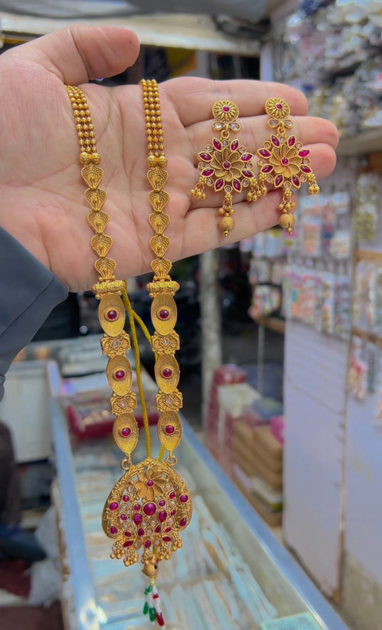 Rajwari mala set (Ms33)
