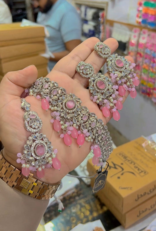 Zircone High quality chokar set (Cs69)