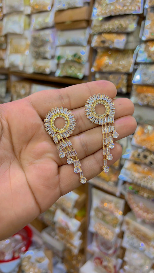 zircone earrings (Er4)