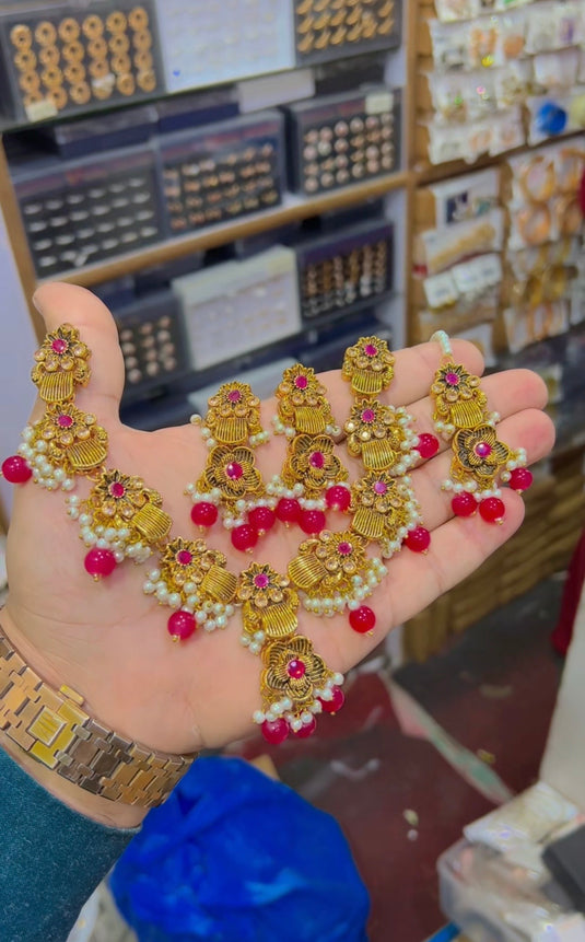 3d Necklace set (Ns147)