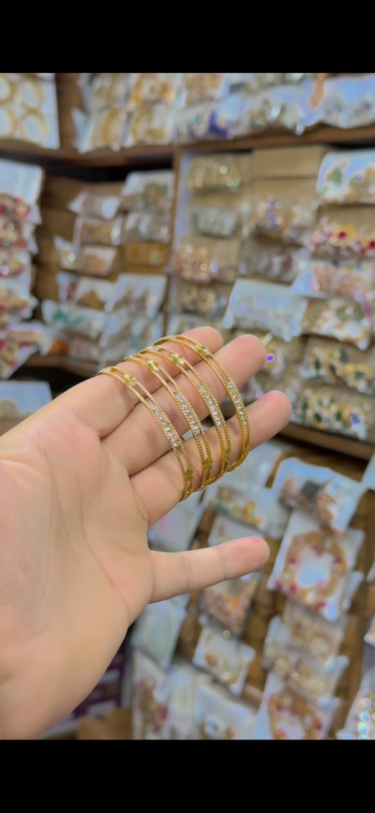 Gold plated Bangles(Bg159)