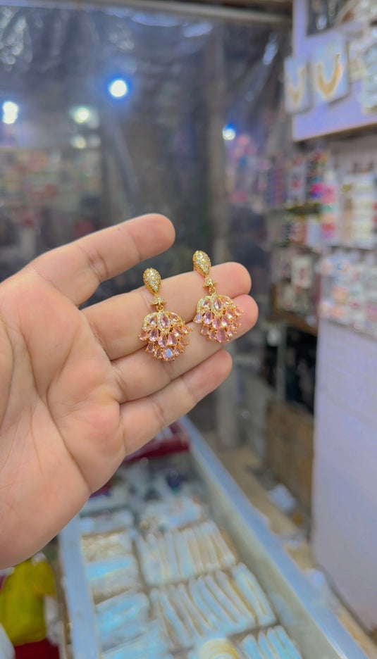 1 carat zircine earring (Er95)