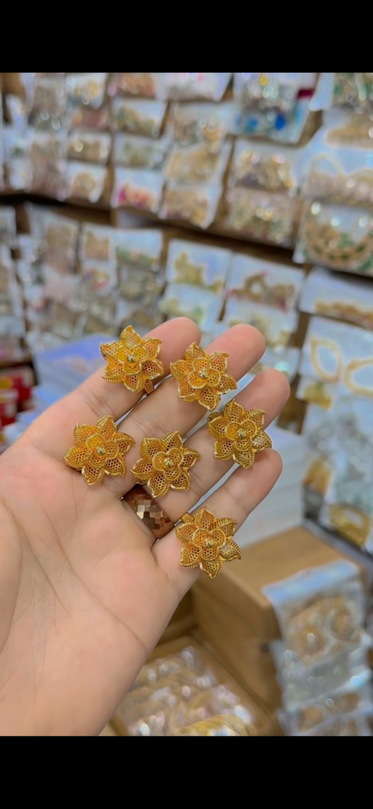 Gold Plated Rings (Rg136)