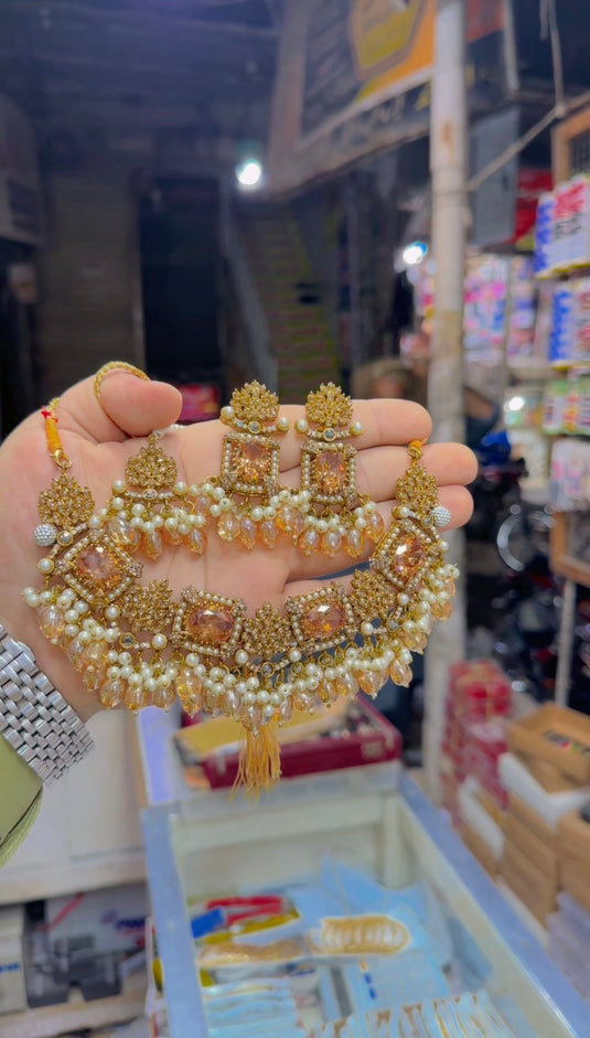 Turkish necklace set (Ns353)