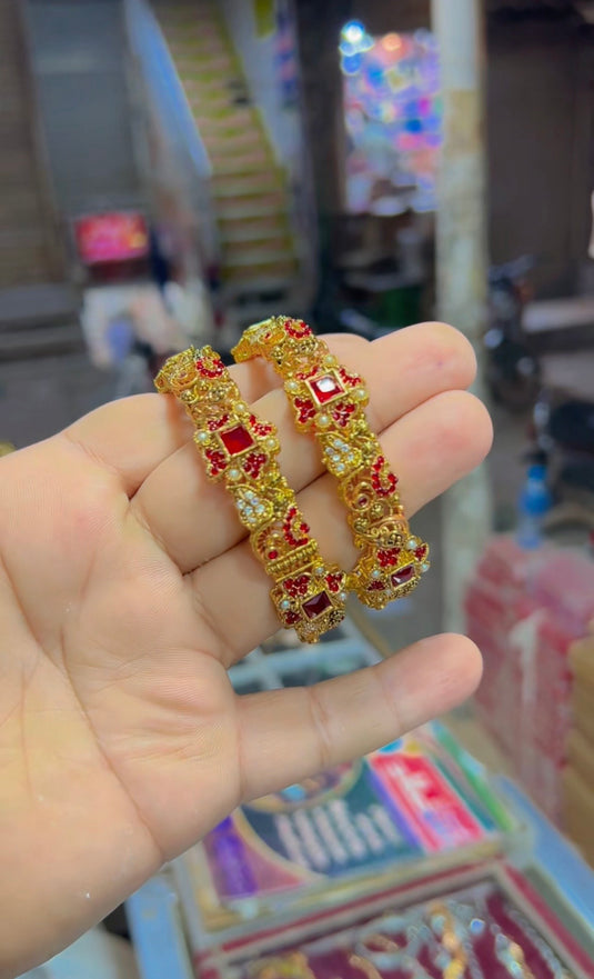 3d Zircone Openable Bangles (Bg161)