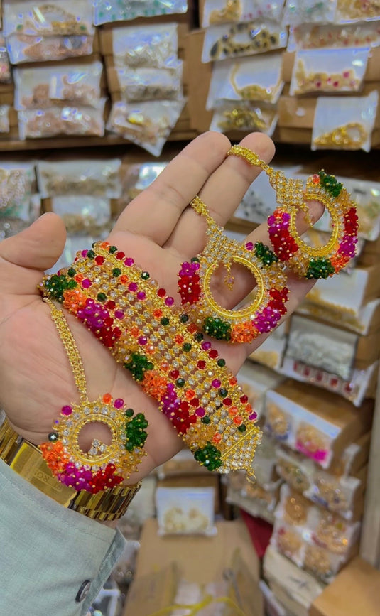 9 ratan Chokar set (Cs89)