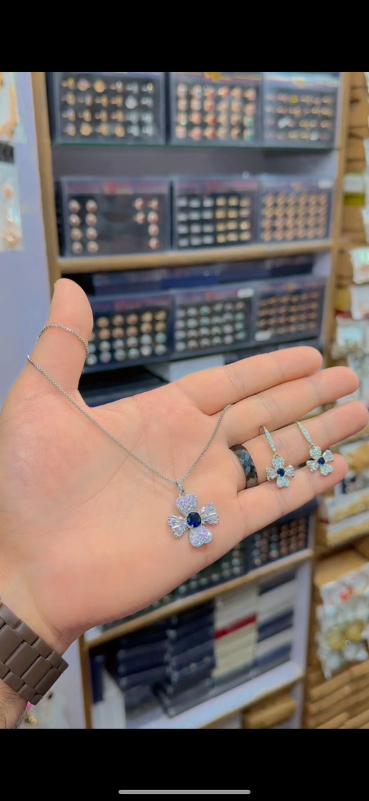 One Carrat Locket set(Ls163)